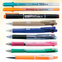 캐릭모아키즈 문구 샤프 볼펜 형광펜 사인펜 볼펜 모음, 제브라-클립온멀티C/B4SA1_라이트핑크, 1개