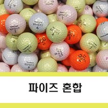 파이즈 로스트볼 혼합 A- 100알 골프공, 100개