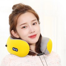 꾹꾹이 피넛 충전식 무선 목안마기, 01.꾹꾹이 목마사지기(블루)