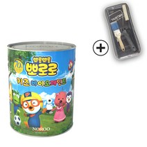 노루페인트 뽀로로 키즈 바이오 페인트 0.9L 반광 간단세트, 루피 퍼플