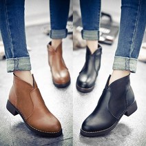 드레시백 채드 캐주얼 데일리 심플 앵클 워커 부츠 슈즈 4.5cm