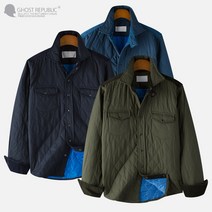 고스트리퍼블릭 코듀로이 레이어드 패딩셔츠 MSH-5J05
