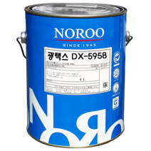 노루페인트 DX-5958 광택스 내부용 수성페인트 4L 반광, 민트3