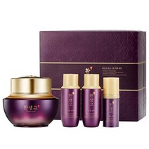 LG생활건강 예화담 환생고 보윤크림 본품 50ml + 수액 32ml + 유액 32ml + 진액 10ml 세트, 1세트