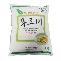 미담채 핵산혼합조미료 푸르미3kg 4개 1박스 업소용미원, 3kg