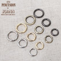핀쿠션 NEW)오픈키오링(5개), 소-실버