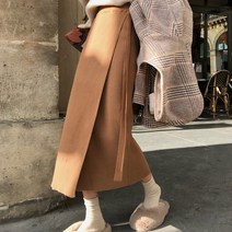 떳다그녀 감성데이 니트랩 롱스커트