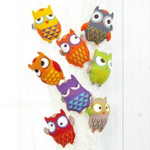 리빙데코 부엉이집게 4번 좌 12cm x 14cm, 6번우, 1개