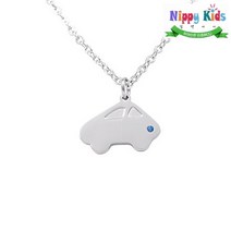 니피키즈 [KC인증][깊은 각인]자동차 써지컬스틸 미아방지목걸이