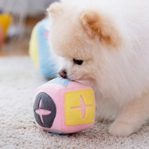 조우니 강아지 소형주사위 킁킁볼 장난감 8cm, 주사위(소형)8cm