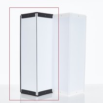 블라인드할인몰 와이드광폭 칼라홀딩도어, F-8. 와이드광폭 화이트+부속 블랙