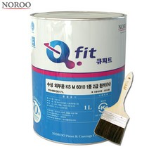 노루페인트 수성 외부페인트 KSM 6010 1종 2급 무광4L, 갈색3, 4l, 1개