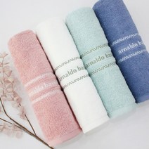 송월타올 AB인디 파스텔수건, 아이보리, 5매