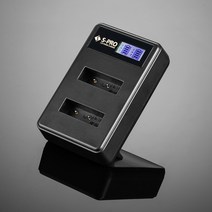 소니 NP-FW50 LCD 듀얼충전기 A72/A7S2/A7R2/A7R/A7S