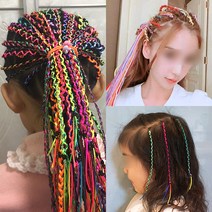 라이프피스 로프끈 땋기, 반짝이믹스 로프0.8mm, 1개