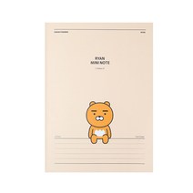 카카오프렌즈 중철 제본노트A5 유선노트, 라이언, 1권