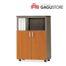 가구스토어 WAVE TOP 3단 하문장(수입) (사무용 책장 캐비넷 3단장 수납), W803 X D400 X H1200:망펄비치-메탈
