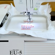 미싱스토리 루나 (MS-121) 재봉틀, 자수키트 EU-5 전용  자수 프레임 미디엄