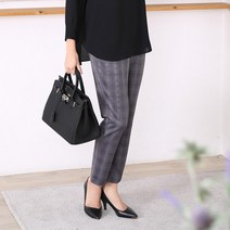 엄마옷 마담센스 닥체크 기모밴딩바지MB6773 엄마옷 미시옷 빅사이즈여성 팬츠