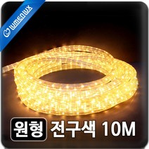루멘룩스 LED 원형논네온 10M 크리스마스조명*