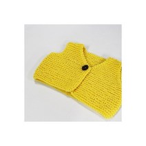 (DIY)키즈 심플조끼 만들기-러브컨츄리, 조끼색상선택:머스타드