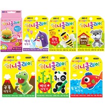 문구클럽 문구 300종 골라담기 신학기 입학졸업 오피스용품 여기 다 모였다, 미니클레이 펭귄만들기, 1개