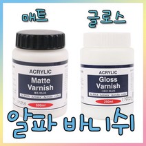 알파색채 아크릴 보조제 바니쉬 매트/글로스, 글로스 250ml