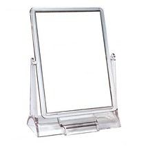 미로라인 커다란 투명 사각거울(빅사이즈) 탁상거울 화장대거울 옷가게 안경점 개업선물 gift for mom Makeup mirror