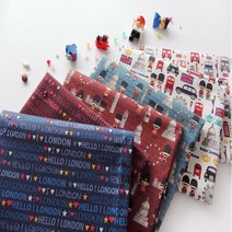 천고아 방수천 라미네이트원단 Hellow london 6종 buy, 민트