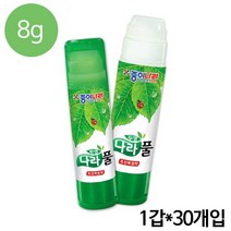 종이나라 종이나라.투명풀 나라풀 딱풀 고체투명풀 8g 1갑x30개입, 20개