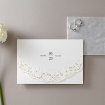 비핸즈 초대장 100매 세트 BH7035 마음닷컴