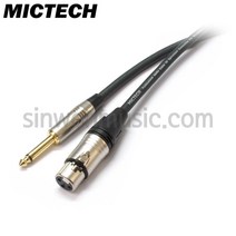 MICTECH 국산 30m 오디오케이블 XLR(F)-6.3mm(TS)타입 (202-FTS)