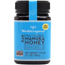 위더스푼 로우 멀티플로랄 마누카 허니 케이팩터 12, 500g, 1개