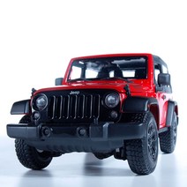 마이스토 지프 [JEEP] 모형자동차, 1:18 스페셜 지프[JEEP] 2014 렝글러 레드