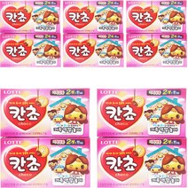 롯데제과 칸쵸2번들 40g + 5개 사무실간식 아이들간식 초코과자, 80g