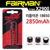 페어맨 18650 리튬이온배터리 충전기 LED 후레쉬, 1-4 X2900