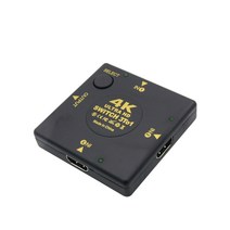 HDMI 선택기(3:1) / 4K2K(Ultra HD) @ 30Hz 지원