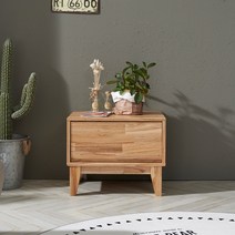 리브데코 참죽나무 원목 거실협탁 550, 단품