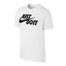 NIKE [나이키] 남성용 NSW 저스트 두 잇 스우쉬 반팔티 AR5006_100 티셔츠