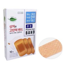 팜스케어 고탄력 미라클밴드(혼합 10매) 1갑 상처보호, 단품, 단품