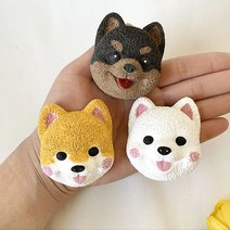 이온캔들 포메라니안차량용 석고방향제, 화이트., 블랙체리
