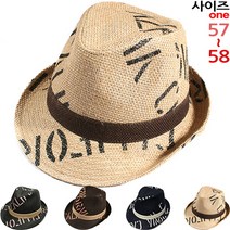 이럭셔리클럽 잉글리쉬 마 중절모 페도라 여름모자 남녀공용-CAP160301