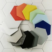 중앙데코 단색 육각타일 200 x 230 단색 비앙코 육각 헥사곤 타일 13종 벽 바닥겸용 1박스(29장), 육각200x230비앙코[23632](29장), 1box