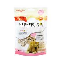 허니버터링 애견 쿠키 120g 비스켓, 바베큐, 3개