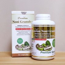 [해외배송] HANVICO 씹어 삼키는 베트남 동결건조 프리미엄 노니 과립 (골드) Noni GRANULES, 300g, 1통
