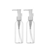 허브스프레이 오일펌프용기 50-400ml, 2개, 100ml투명/흰색캡