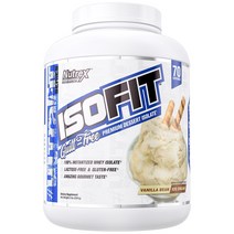 Nutrex Research 아이소핏 프리미엄 디저트 아이솔레이트, 1개, 2261g