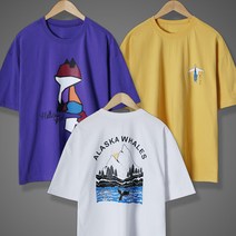 굿럭샵 빅사이즈 반팔티 정말 큰 옷 여름 뚱뚱한 남자 여자 XXXXXL 2345XL 라운드 면 티셔츠 반팔