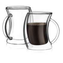조이졸트 더블 월 커피잔 160ml, Caleo, 2개입