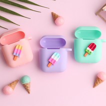 스마트커버 아이스크림 에어팟케이스, 민트케이스